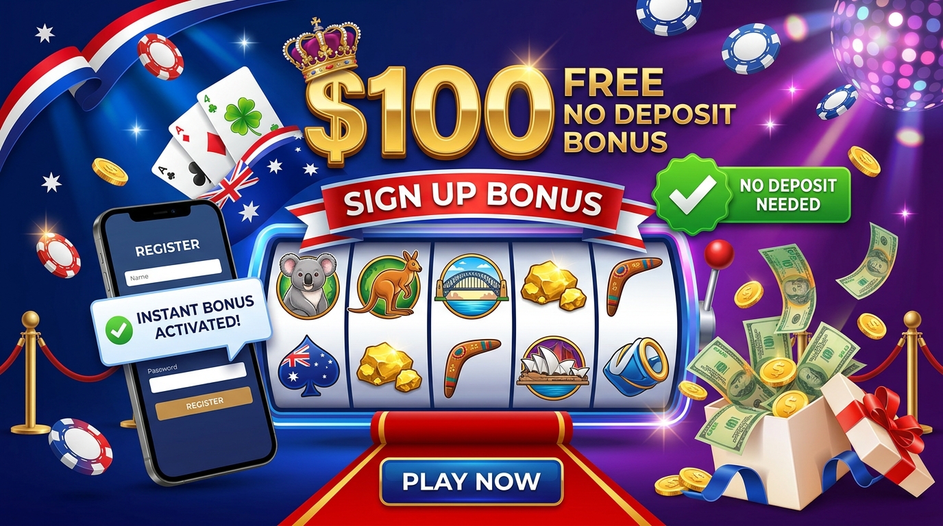 No Deposit Sign Up Bonus Australia