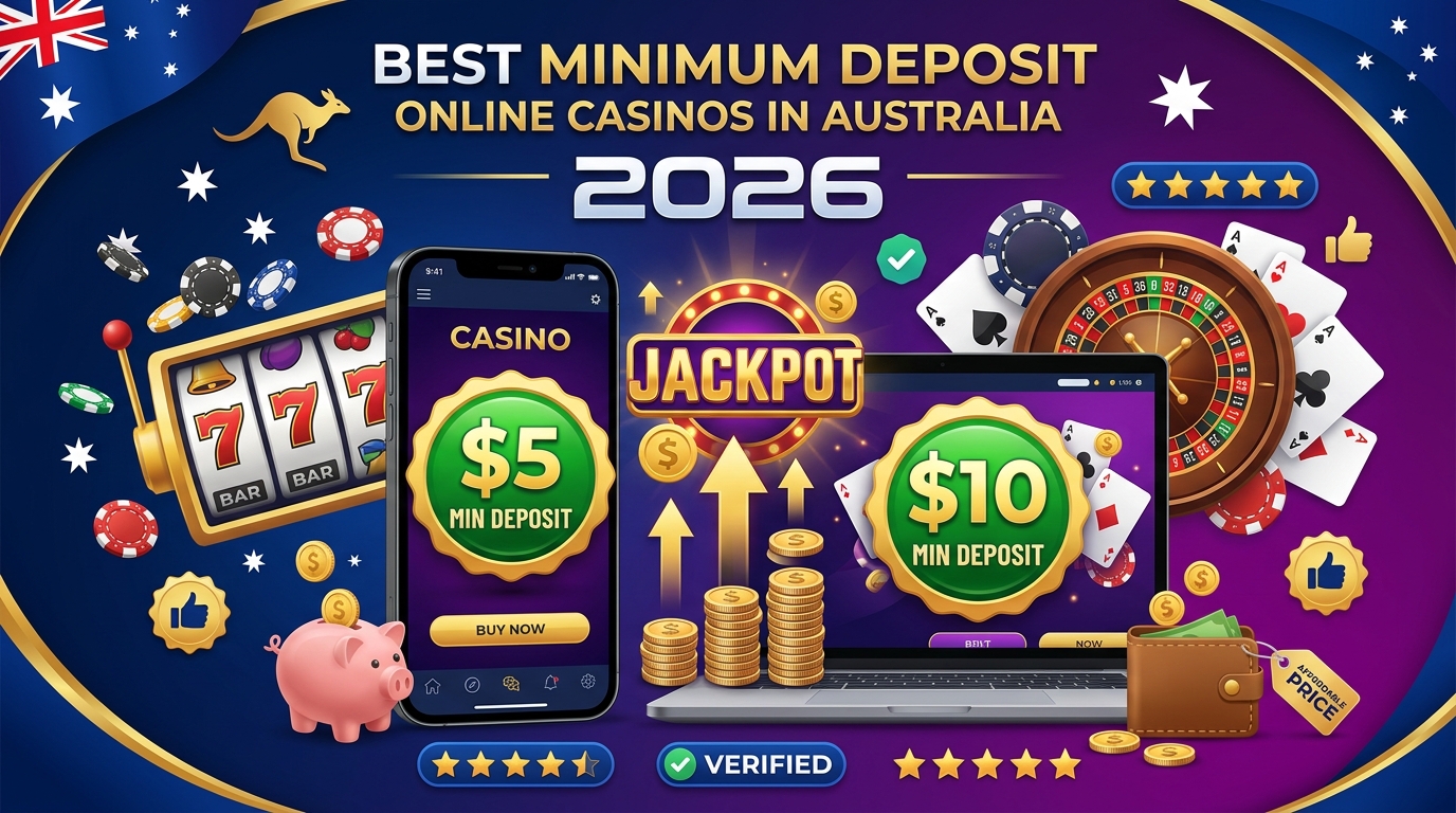 Best Minimum Deposit Casinos Australia